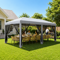 Barnum de Jardin 3x6m - Moustiquaire & Anti-UV (18m²)