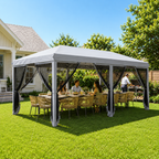 Barnum de Jardin 3x6m - Moustiquaire & Anti-UV (18m²)
