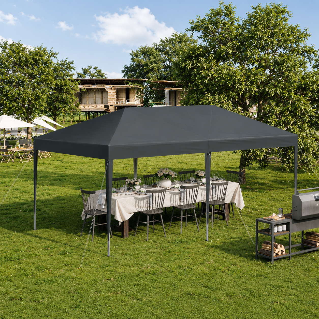 Barnum Pliant 3x6m - Imperméable Anti-UV