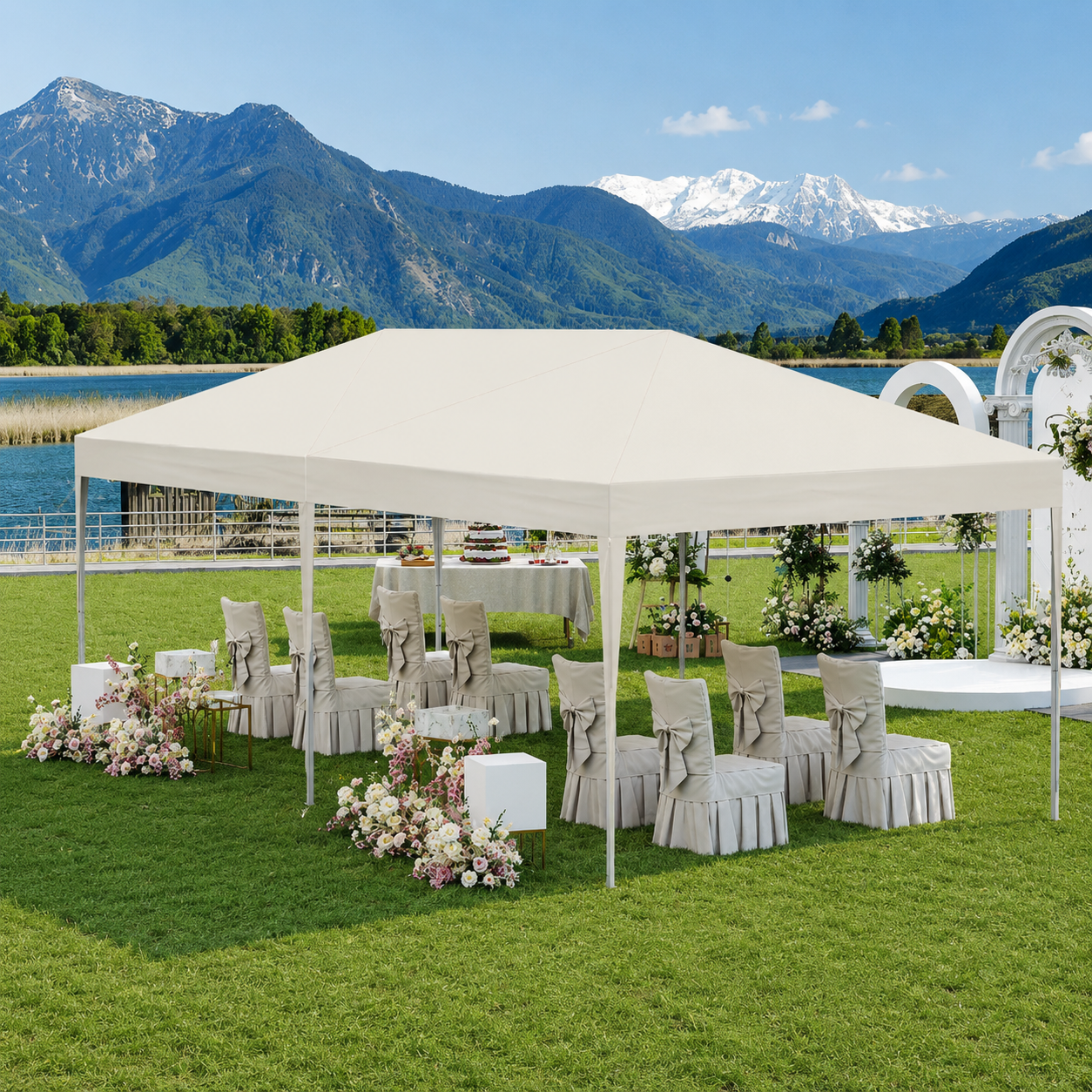 Barnum Pliant 3x6m - Imperméable Anti-UV
