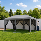 Barnum de Jardin 3x6m - Moustiquaire & Anti-UV (18m²)